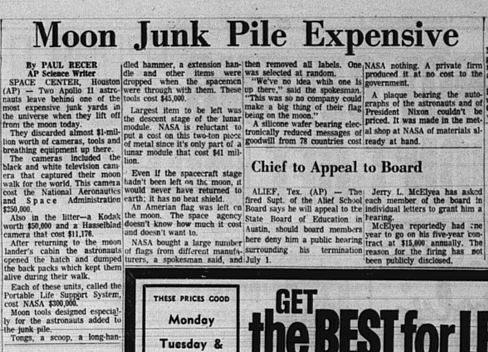 The Eagle Archives: July 21, 1969